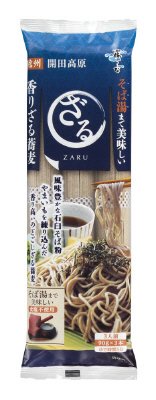 そば湯まで美味しい香りざる蕎麦