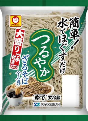 つるやか　ざるそば　大盛り・つゆ付き　１人前