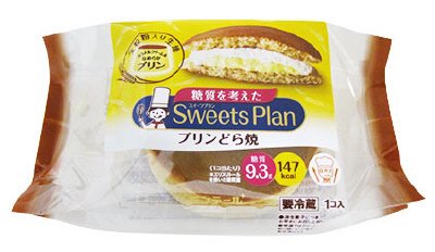 糖質を考えたプリンどら焼