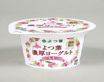 よつ葉濃厚ヨーグルトもも80ｇ