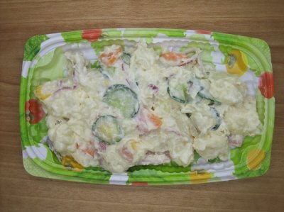 ハム入りポテトサラダ　大