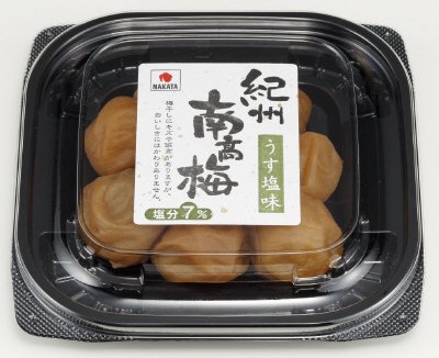 紀州産南高梅うす塩味