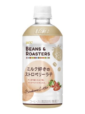 ＵＣＣ　ＢＥＡＮＳ　＆　ＲＯＡＳＴＥＲＳ　ミルク好きのストロベリーラテ　ＰＥＴ
