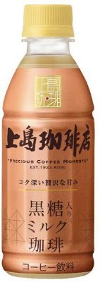 上島珈琲店　黒糖入りミルク珈琲　PET