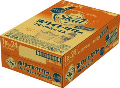 サッポロ　愛のスコールホワイトサワー＜フルーツミックス＞