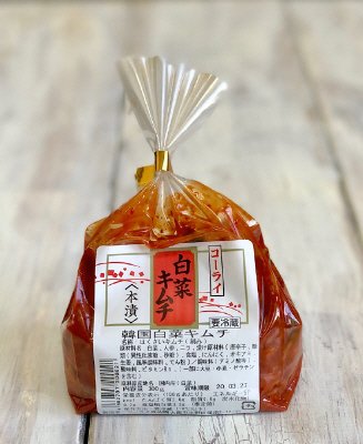 韓国白菜キムチ（新法表示）