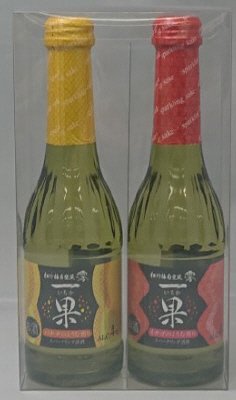 松竹梅白壁蔵澪「一果」〈イチゴ〉、〈バナナ〉２１０ＭＬ各１本クリアカートン入ケース