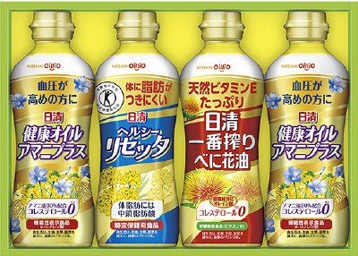 日清一番搾りべに花油＆ヘルシーオイルギフト　ＢＰＨ－２０Ａ