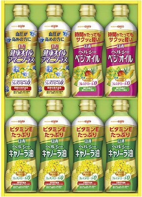 日清健康オイルアマニプラス＆ヘルシーオイルギフト　ＰＴＰ－４０Ｎ
