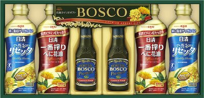 日清ヘルシーオイル＆ポリフェノールたっぷりボスコプレミアムＥＸＶオリーブオイルギフト　ＢＭＨ－３０Ｎ