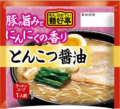 麺好亭　とんこつ醤油スープ
