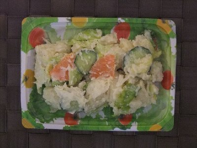 レタス入りポテトサラダ