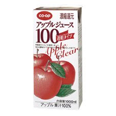 アップルジュース１００透明タイプ