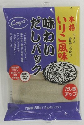 本格いりこ風味味わいだしパック