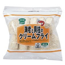 海老と貝柱のクリームフライ