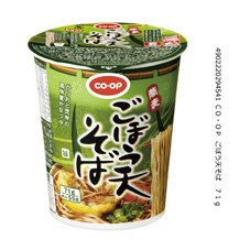 ごぼう天そば≪縦型カップ≫