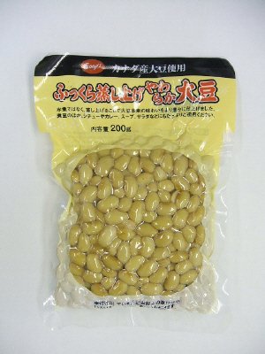ふっくら蒸し上げやわらか大豆