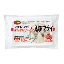フライパンで！！タルタルソース入りえびフライ