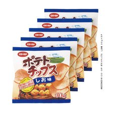 ポテトチップス　しお味