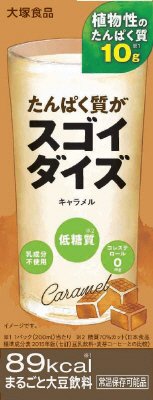 たんぱく質がスゴイダイズ　キャラメル　２００ｍｌ