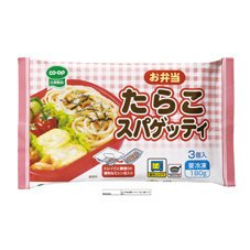 お弁当　たらこスパゲッティ