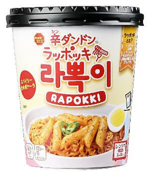 辛ダンドン　ラッポッキ　スパイシーカルボナーラ