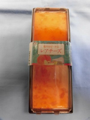 爽やかピーチのレアチーズ