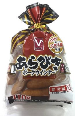 Ｖセレクトあらびきポークウインナー