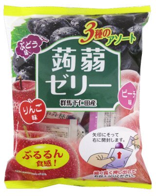 蒟蒻ゼリー　３種のアソート