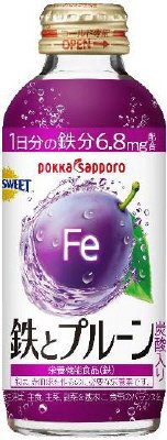 1日分の鉄とプルーンドリンク