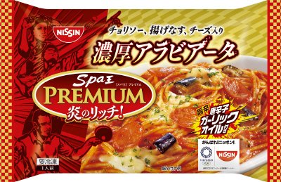 日清スパ王プレミアム炎のリッチ！　濃厚アラビアータ