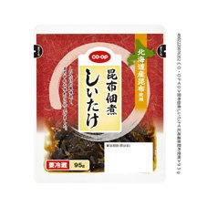 昆布佃煮しいたけ