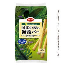 国産小麦の海藻バー