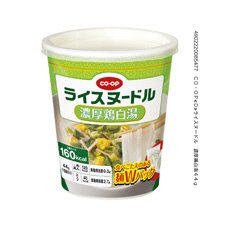 ライスヌードル　濃厚鶏白湯
