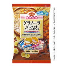グラノーラビスケットクリームサンド２種アソート