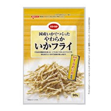 国産いかでつくったやわらかいかフライ