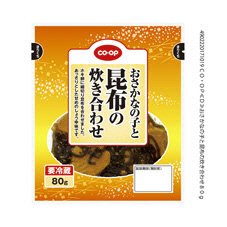 おさかなの子と昆布の炊き合わせ