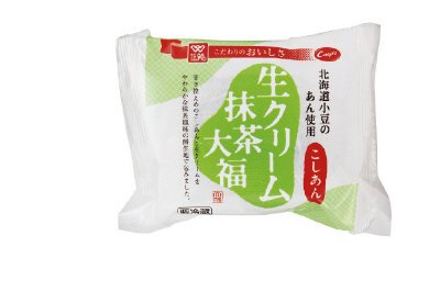 北海道産小豆のこしあん使用生クリーム抹茶大福