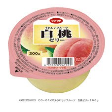 うれしいフルーツ　白桃ゼリー