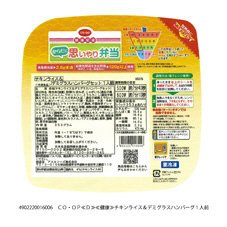 チキンライス＆デミグラスハンバーグセット