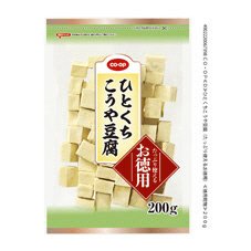 ひとくちこうや豆腐（たっぷり使えるお徳用）