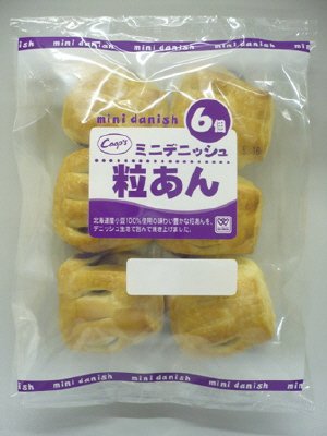 ミニデニッシュ粒あん