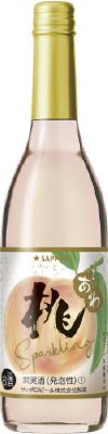 桃のワインスパークリング