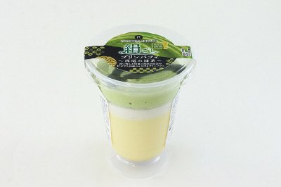 絹ごしプリンパフェ～西尾の抹茶～