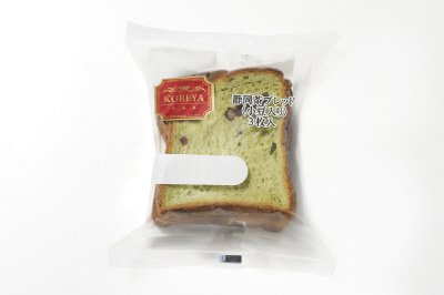 ＫＢＣ静岡茶ブレッド（小豆入り）３枚入
