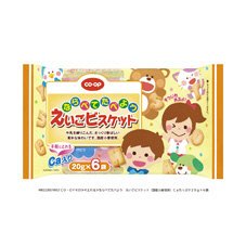 ならべてたべよう　えいごビスケット（国産小麦使用）Ｃａ入り