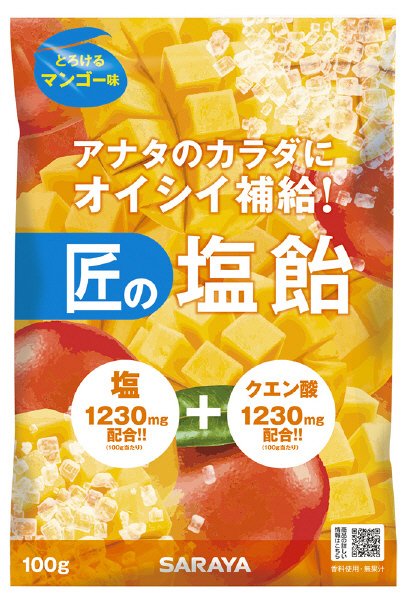 匠の塩飴マンゴー味