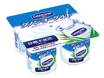 ダノンヨーグルト　プレーン・砂糖不使用