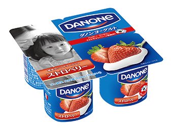 ダノンヨーグルト　ストロベリー