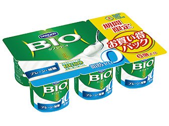 ビオヨーグルト　脂肪０　プレーン・加糖